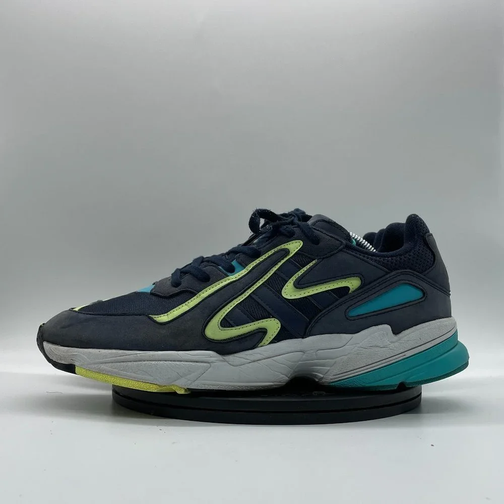 Adidas Originals YUNG-96 Chasm Navy Sneakers Size 11 Blue Green
